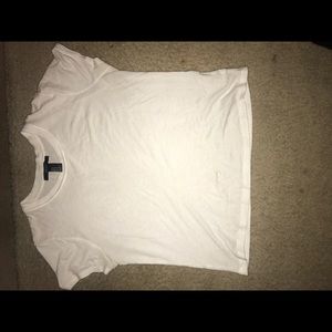 White Crop Top Size M